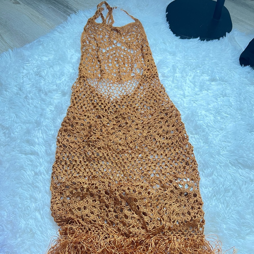 Bathing suit cover up dress size small